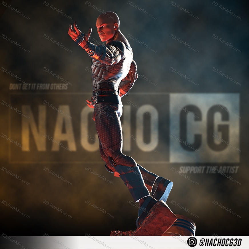 Nacho CG DC漫画 黑亚当