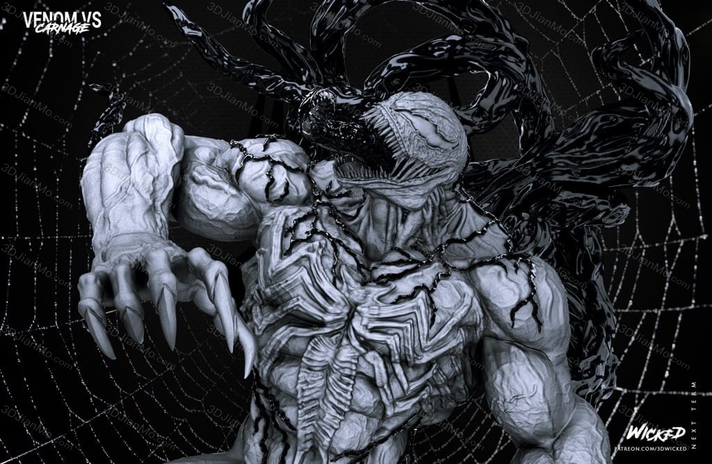 3DWicked 漫威 毒液