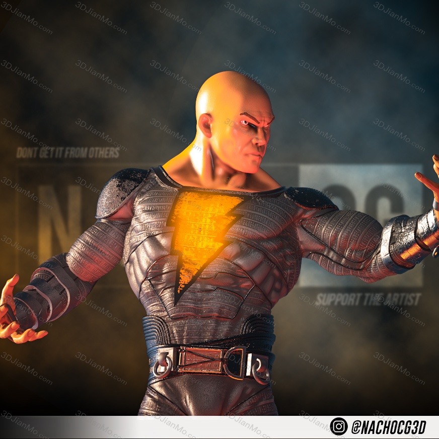 Nacho CG DC漫画 黑亚当