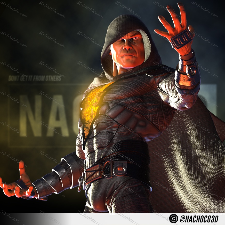 Nacho CG DC漫画 黑亚当