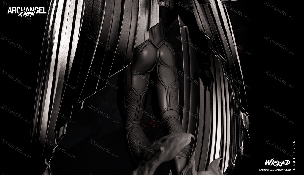 3DWicked 漫威 X战警 天使长 沃伦·肯尼思·沃辛顿三世