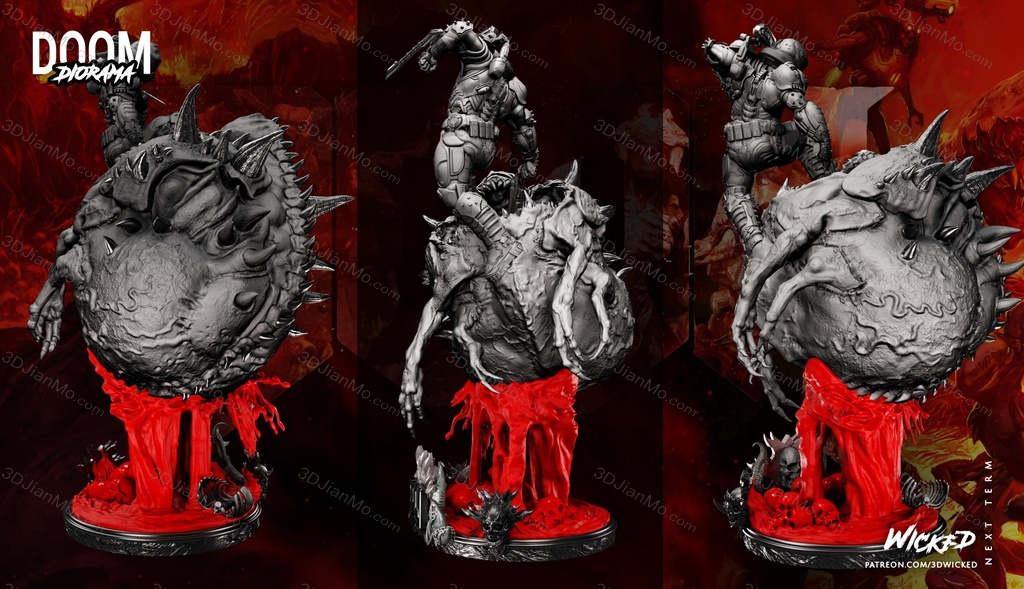 3DWicked 漫威 毁灭战士