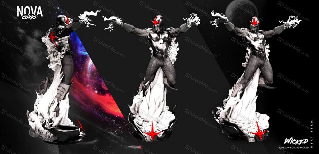 3DWicked 漫威 新星