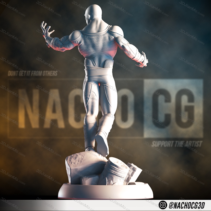 Nacho CG DC漫画 黑亚当