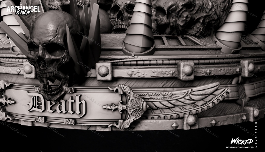 3DWicked 漫威 X战警 天使长 沃伦·肯尼思·沃辛顿三世