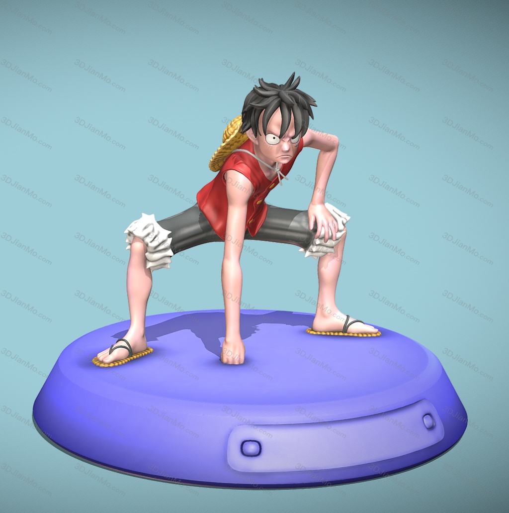 Blue Spray 海贼王 路飞