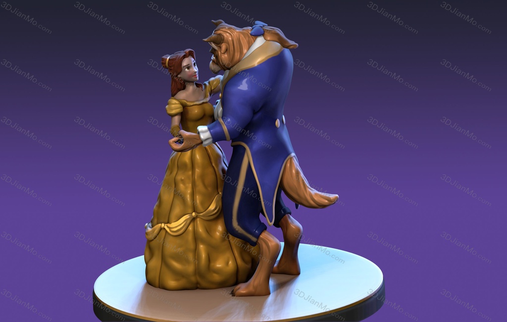 Gsculpt 美女与野兽