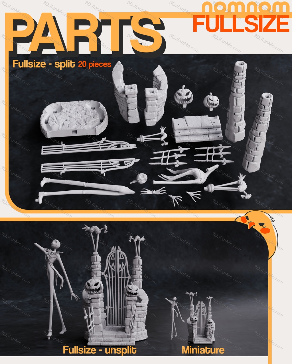 NomNom 圣诞夜惊魂 骷髅杰克