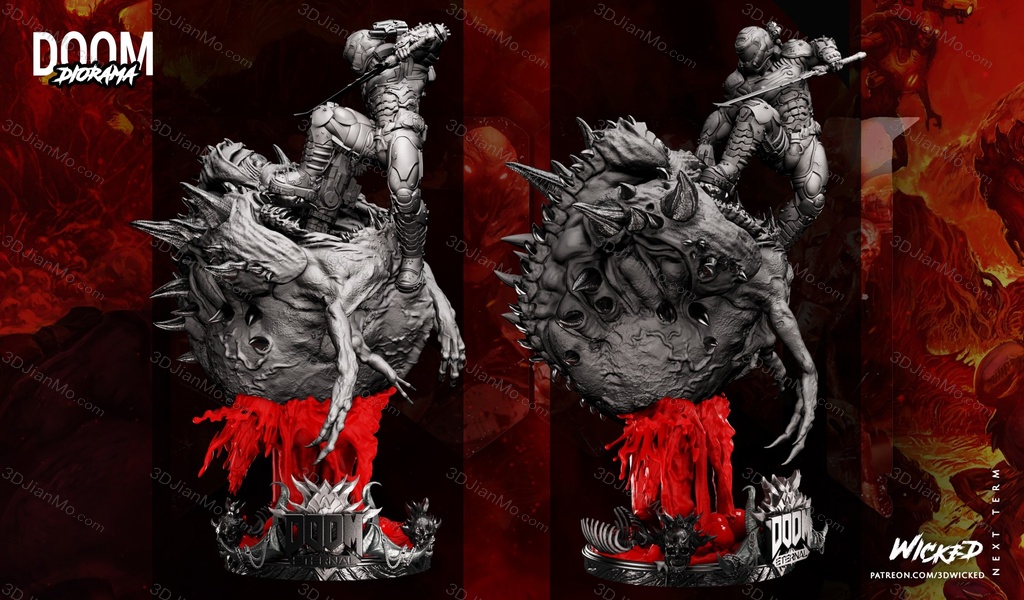 3DWicked 漫威 毁灭战士