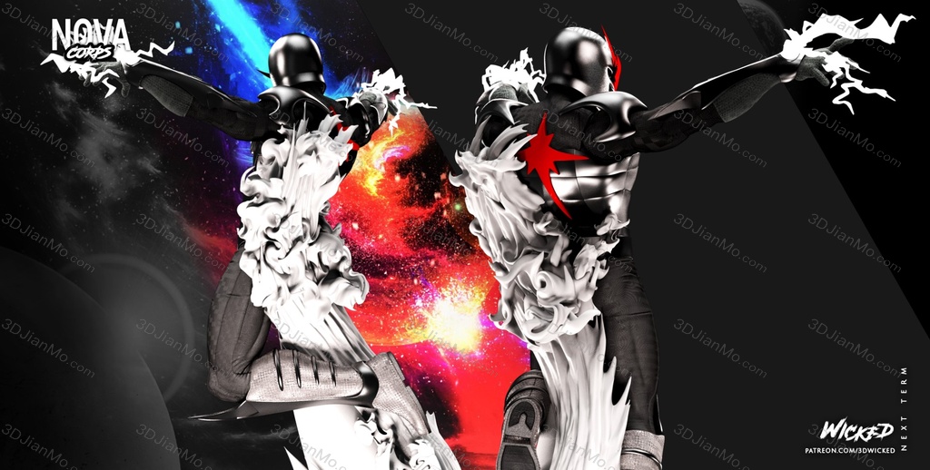 3DWicked 漫威 新星