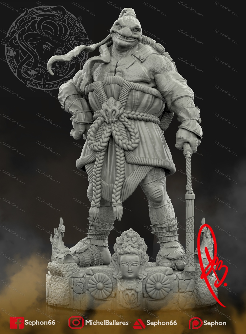 Geek MB 忍者神龟 米开朗基罗