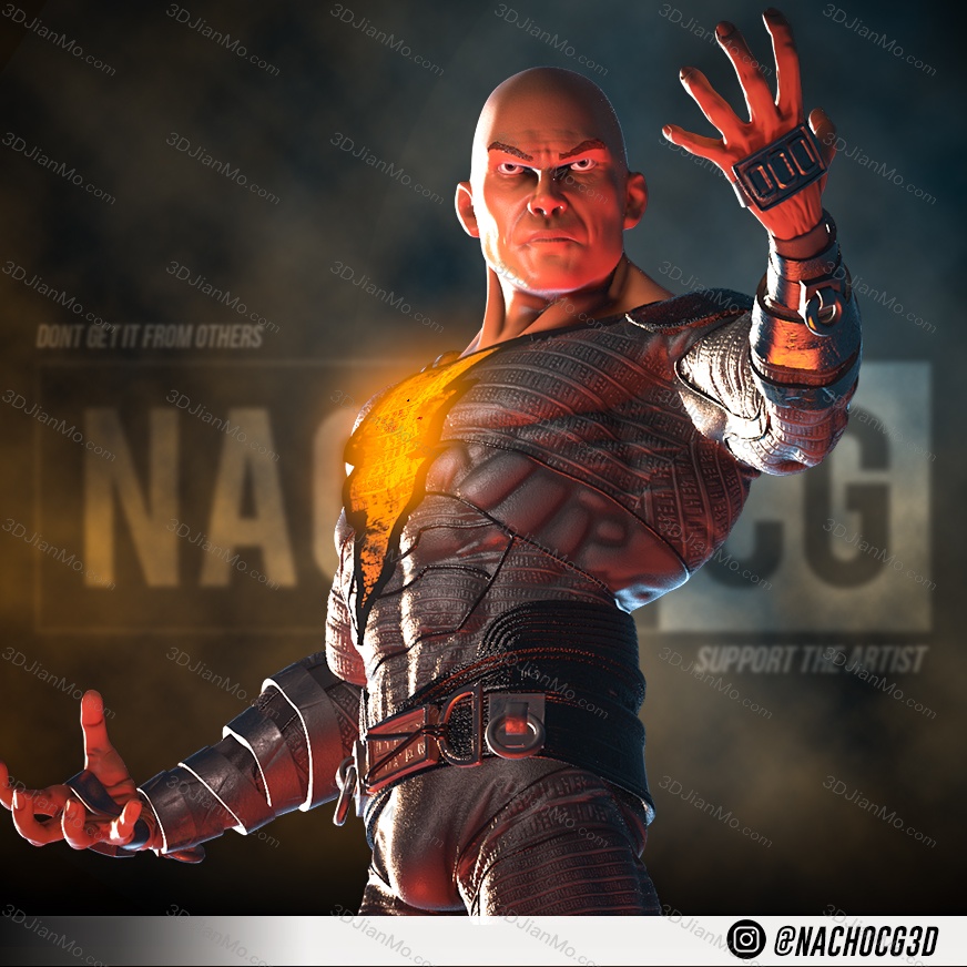 Nacho CG DC漫画 黑亚当