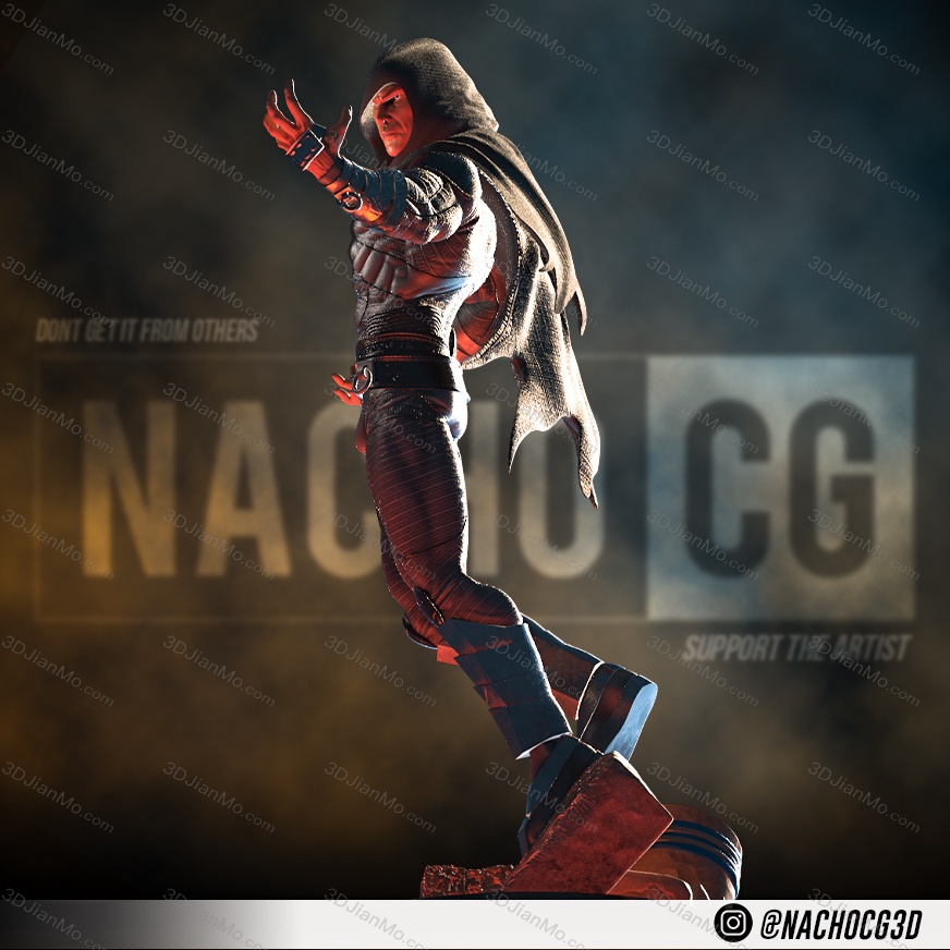 Nacho CG DC漫画 黑亚当