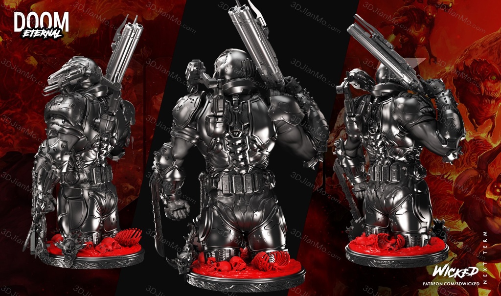 3DWicked 漫威 毁灭战士