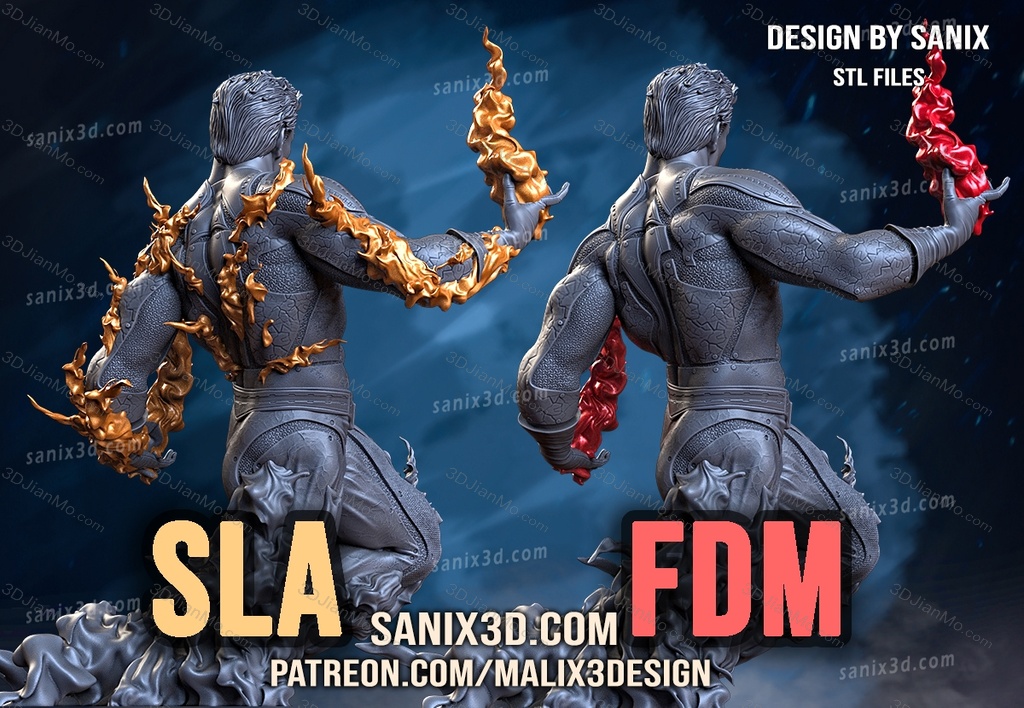 Sanix3d 漫威 霹雳火