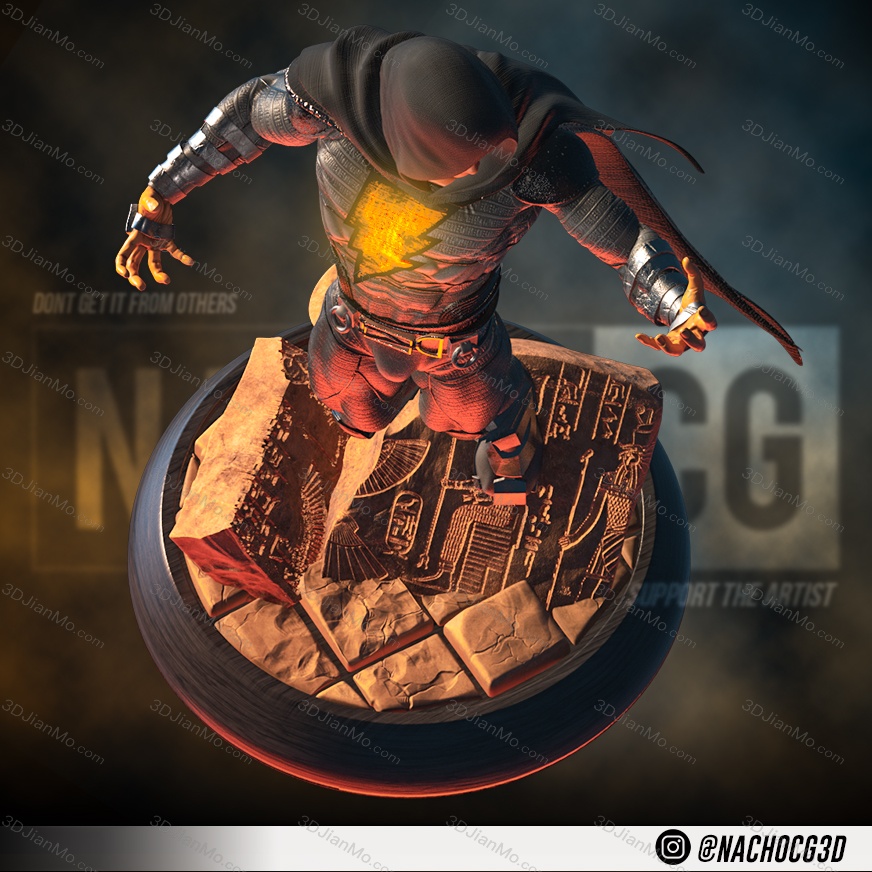 Nacho CG DC漫画 黑亚当