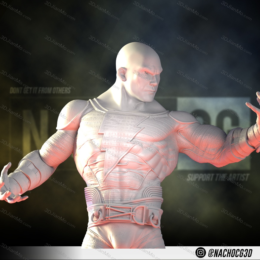 Nacho CG DC漫画 黑亚当