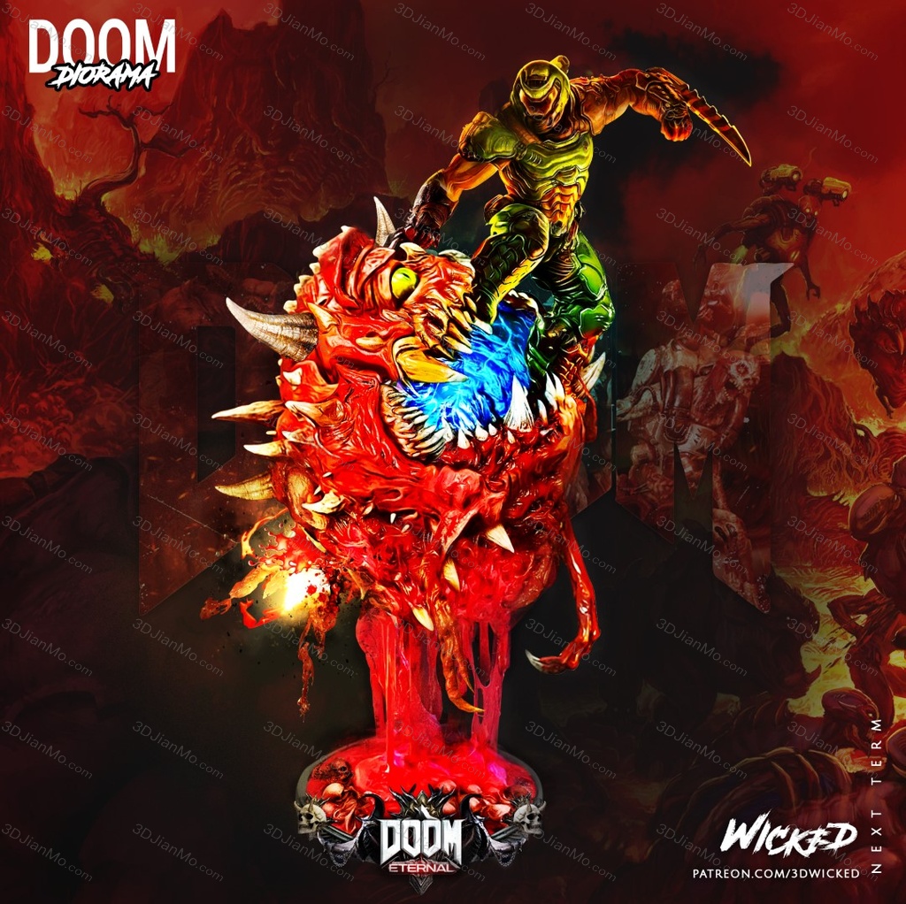 3DWicked 漫威 毁灭战士