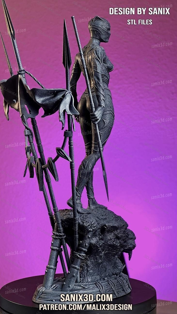 Sanix3d 漫威 黑豹 舒莉