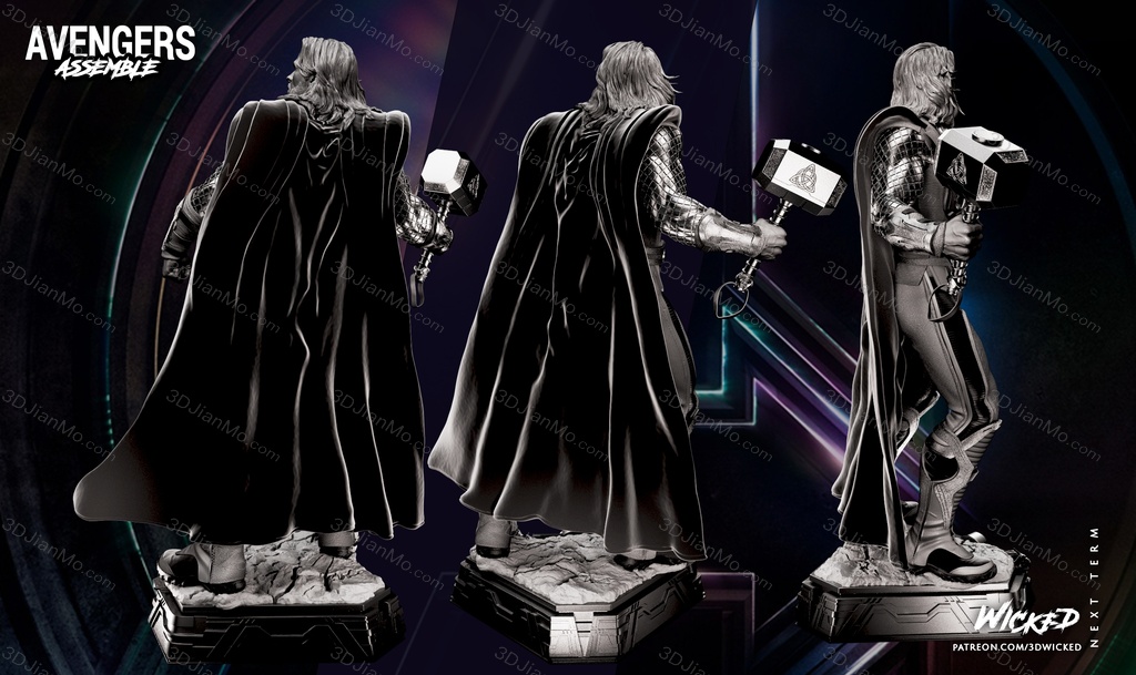 3DWicked 漫威 雷神