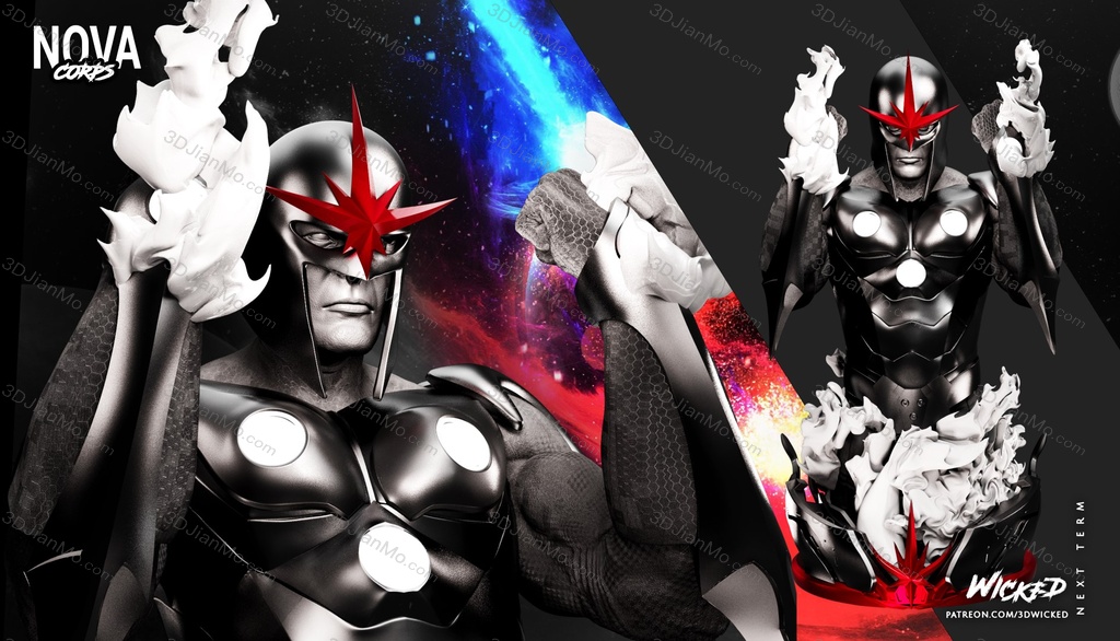 3DWicked 漫威 新星