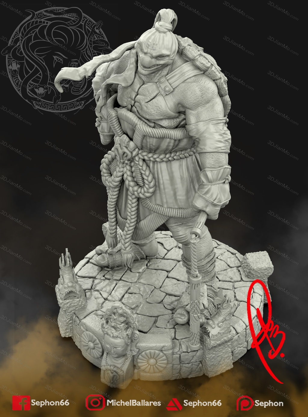 Geek MB 忍者神龟 米开朗基罗