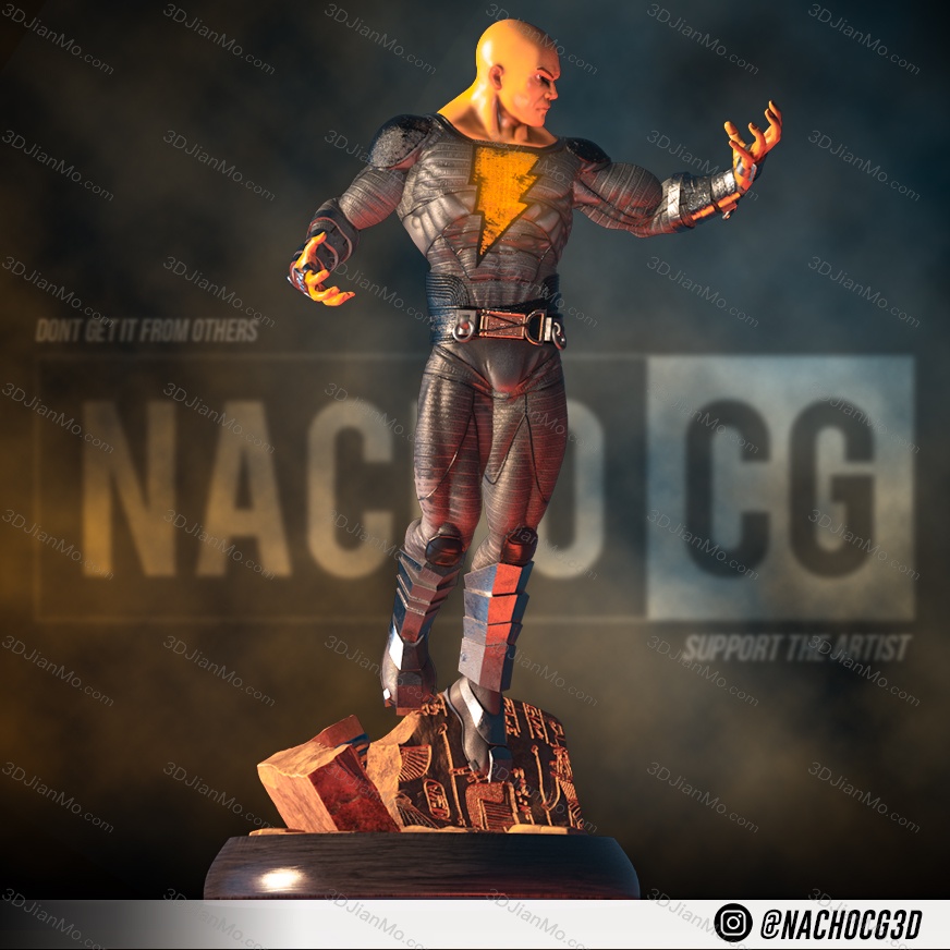 Nacho CG DC漫画 黑亚当