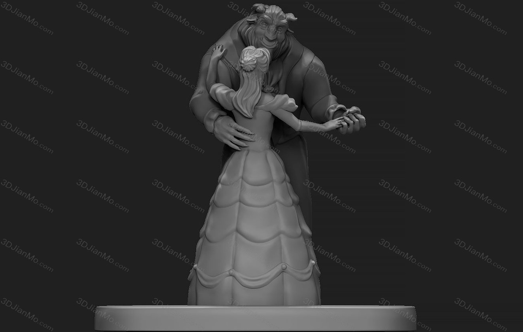 Gsculpt 美女与野兽