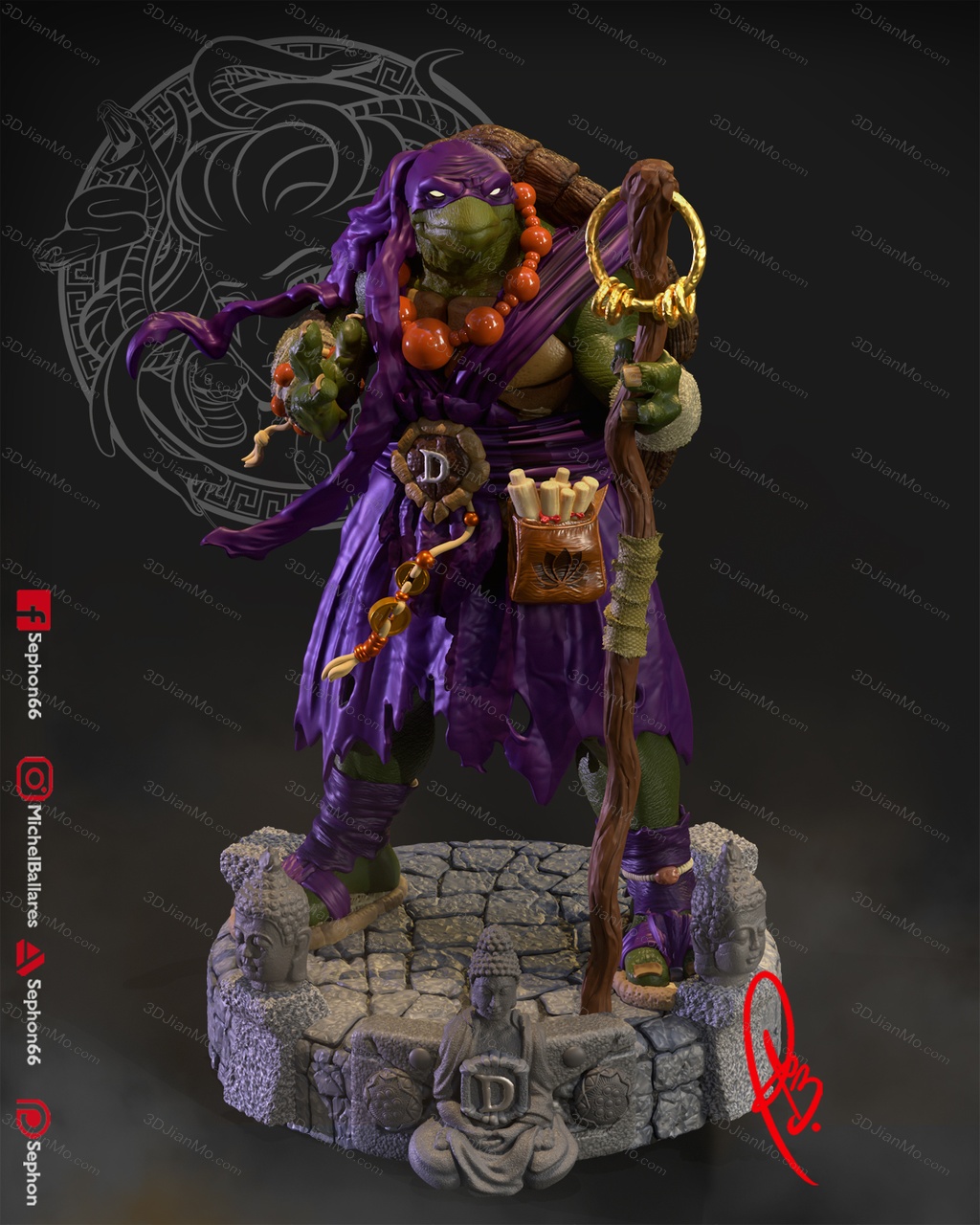 Geek MB 忍者神龟 多纳泰罗