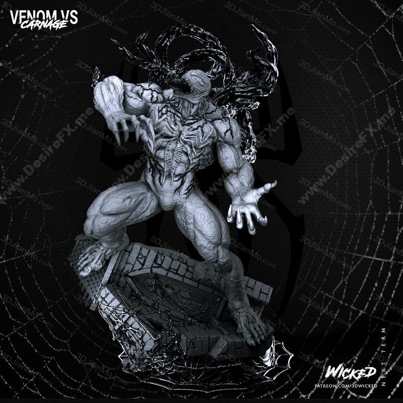 3DWicked 漫威 毒液