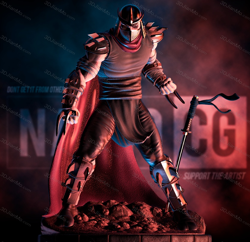 Nacho CG 忍者神龟 斯莱德