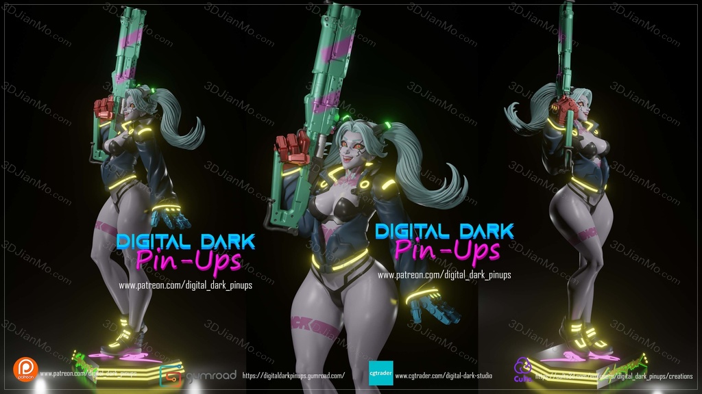 Digital Dark 边缘行者 丽贝卡