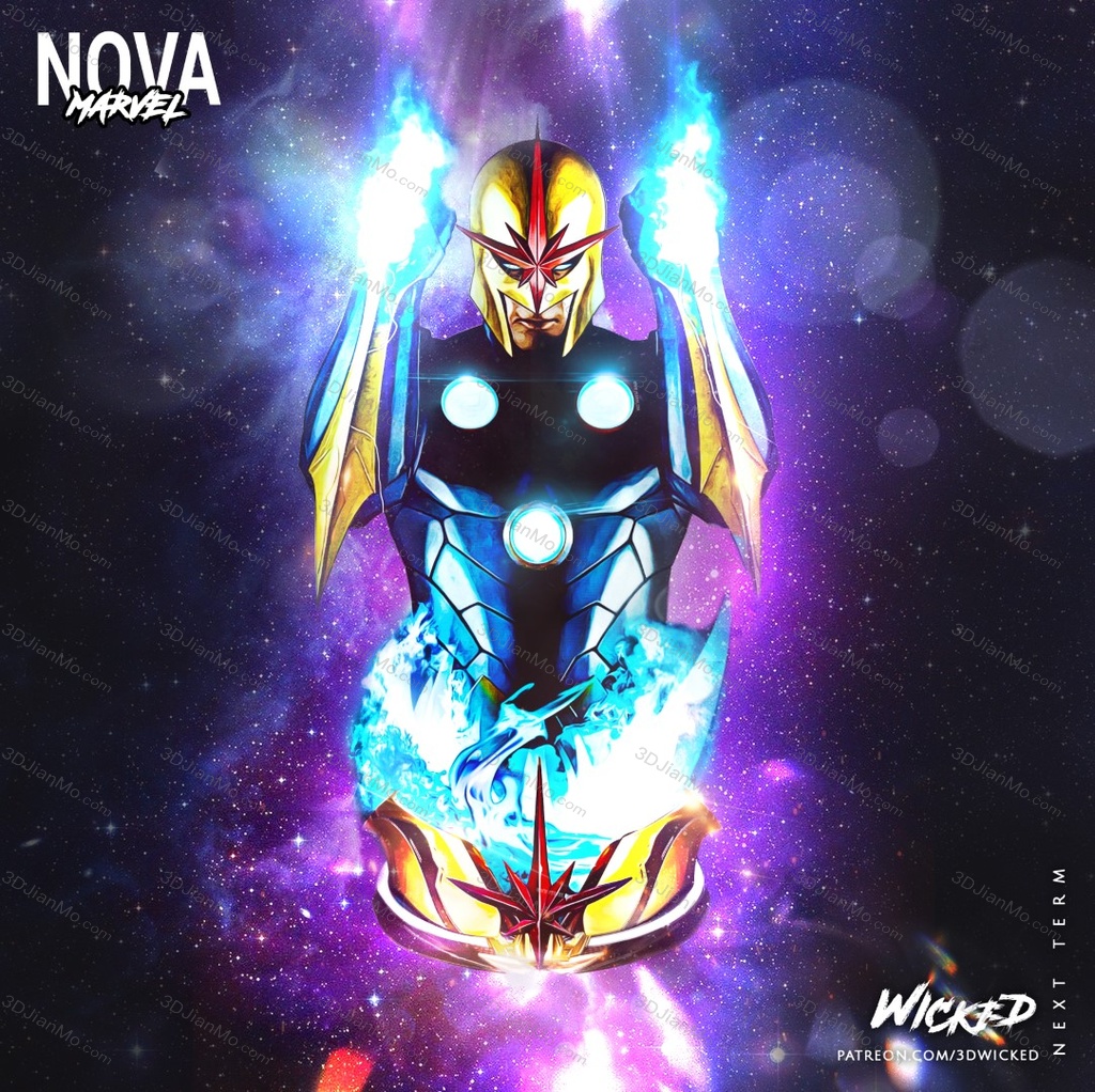 3DWicked 漫威 新星