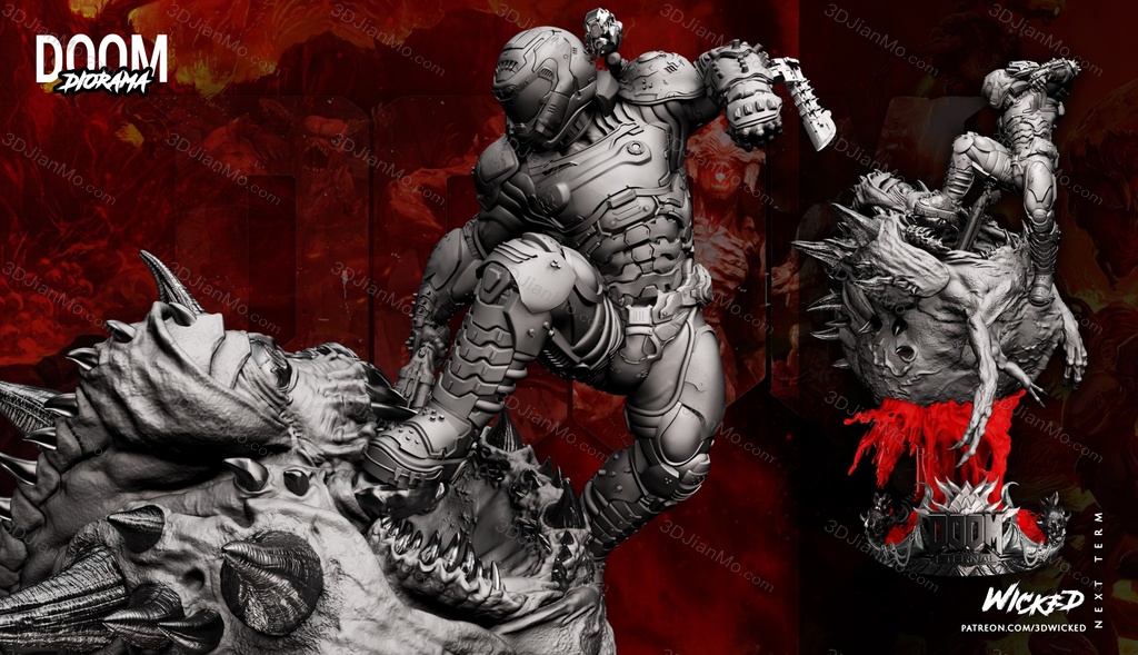 3DWicked 漫威 毁灭战士