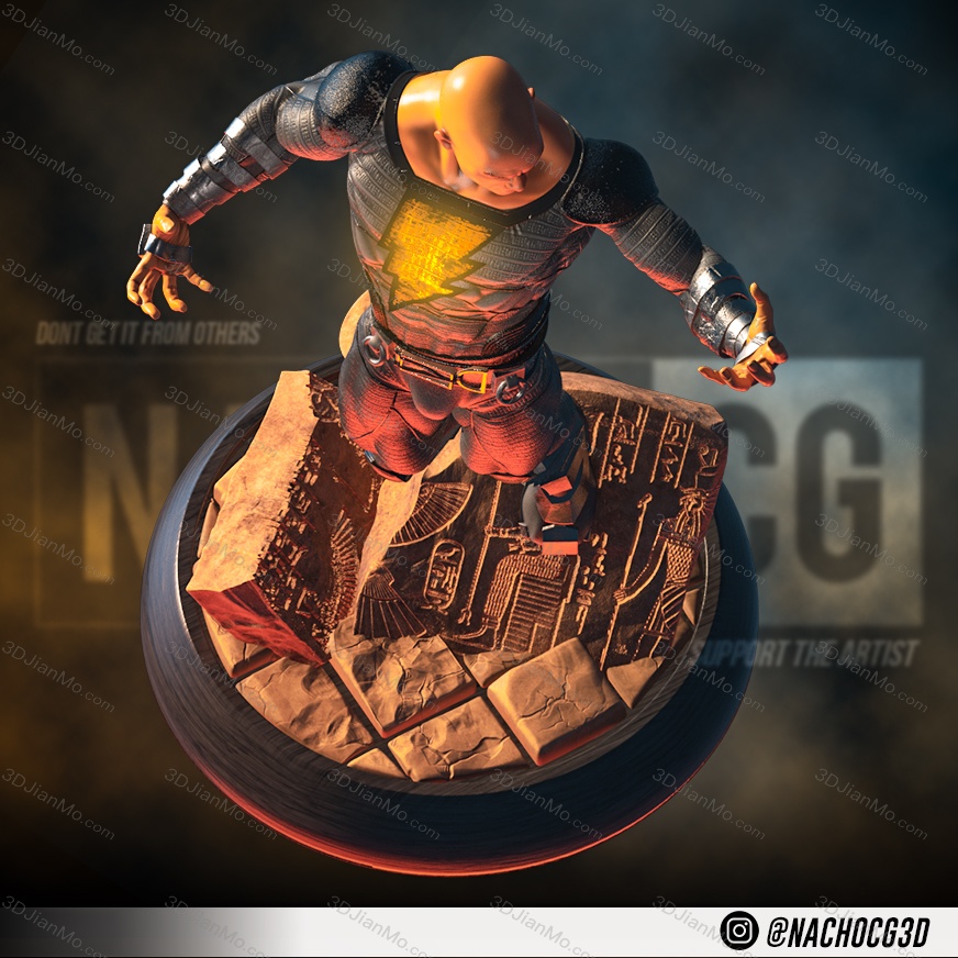 Nacho CG DC漫画 黑亚当