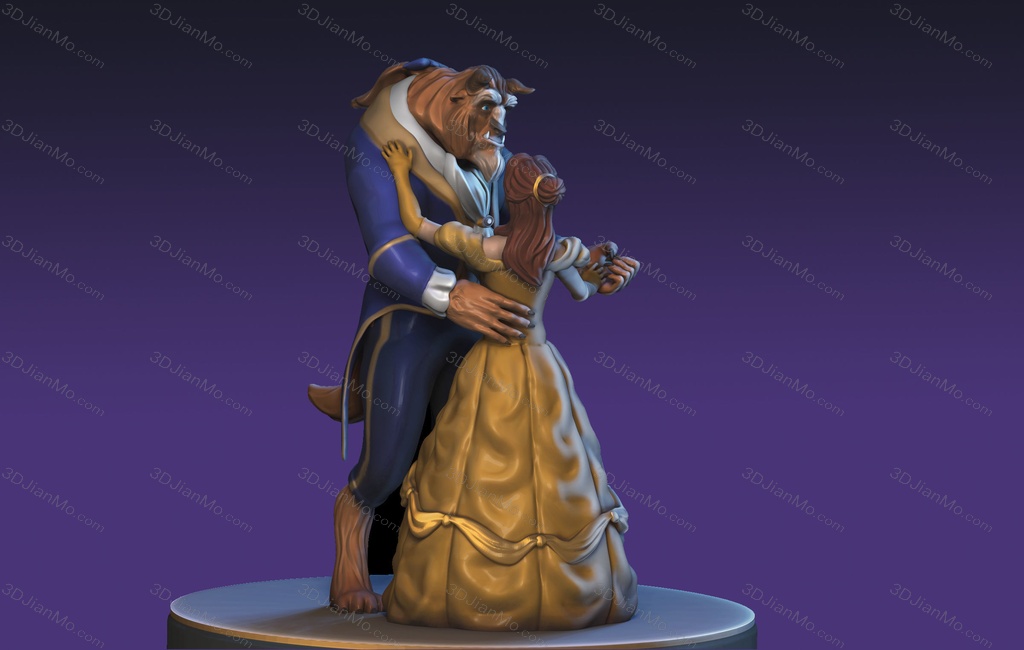 Gsculpt 美女与野兽