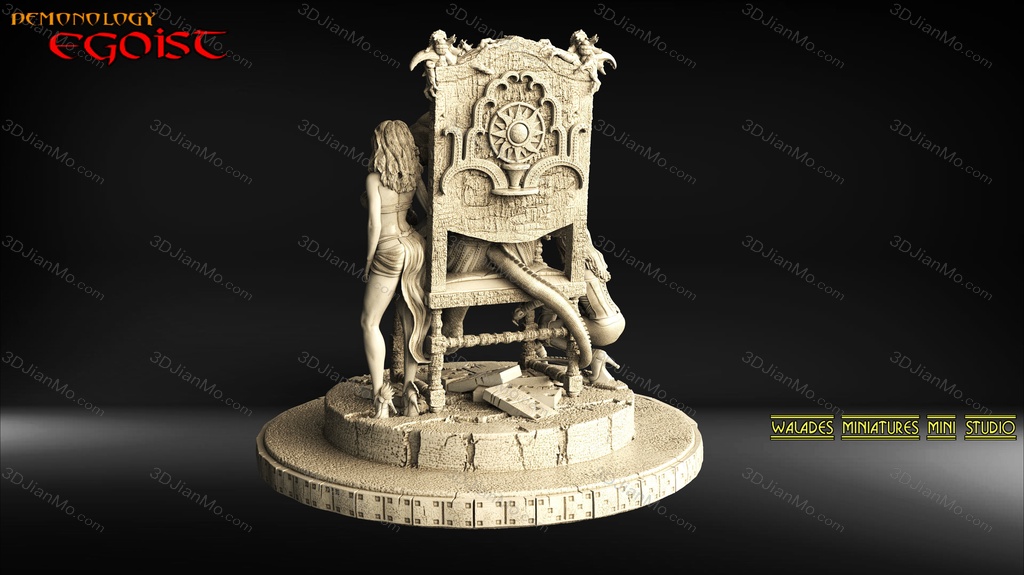 Walades 王座上的象头人