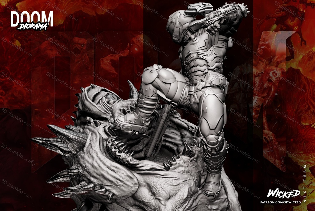 3DWicked 漫威 毁灭战士