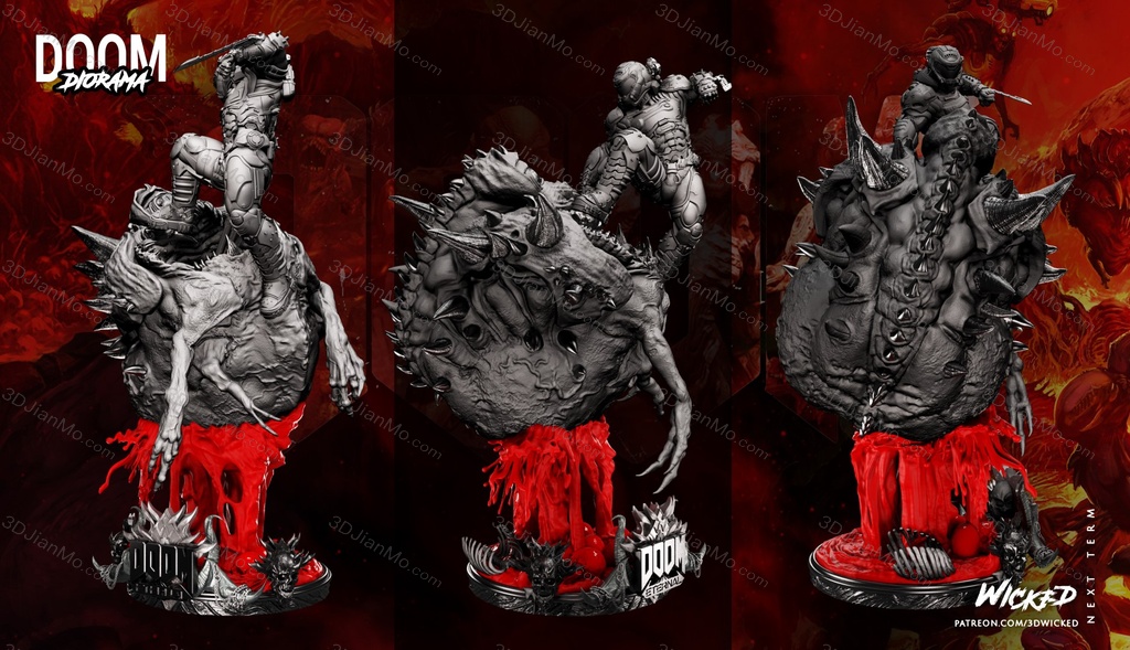 3DWicked 漫威 毁灭战士