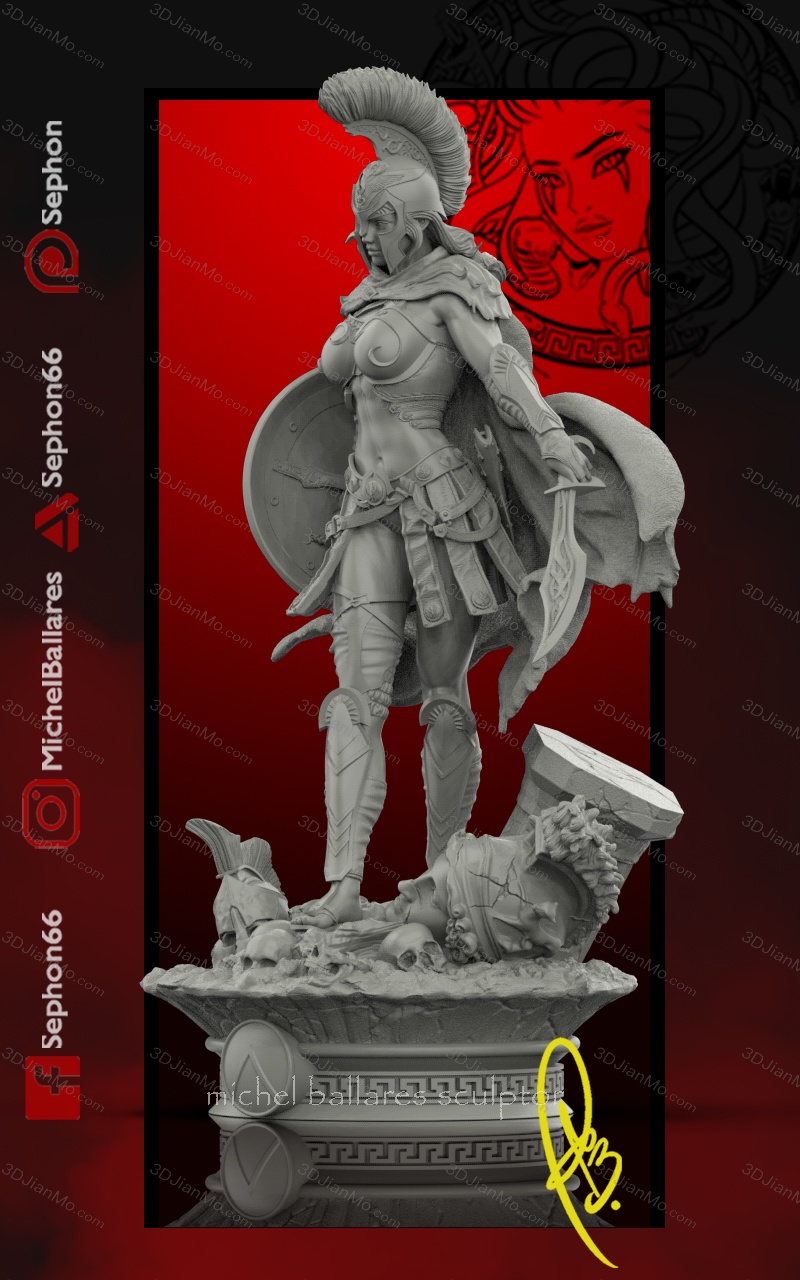 Geek MB 斯巴达女战士