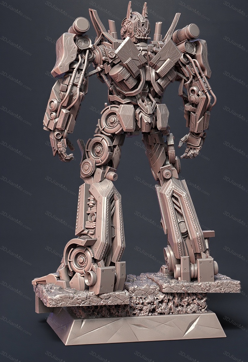 Sanix3d 变形金刚 擎天柱