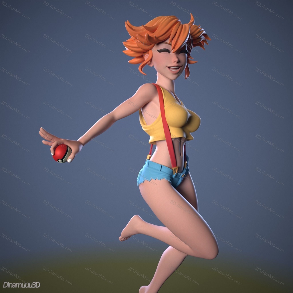 Dinamuuu 3D 精灵宝可梦 小霞