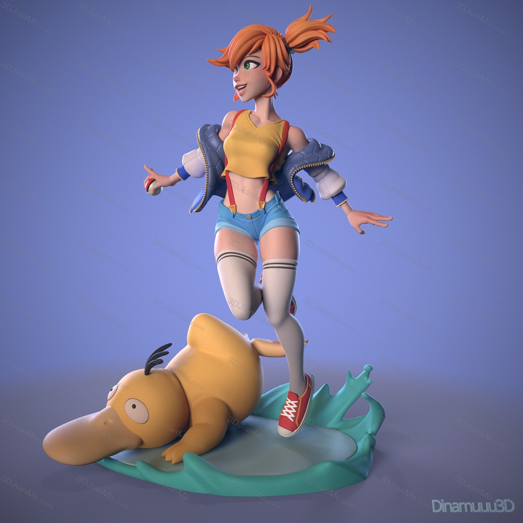 Dinamuuu 3D 精灵宝可梦 小霞