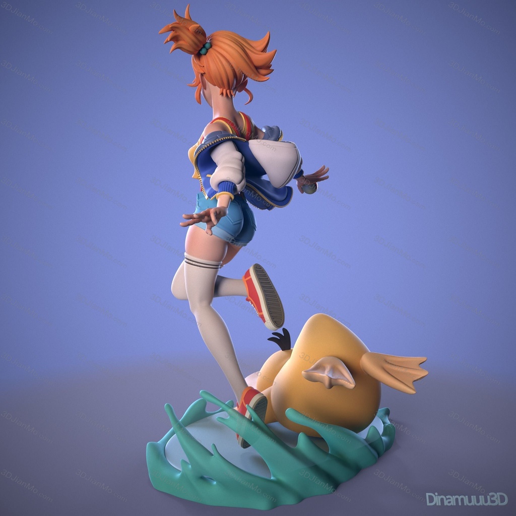 Dinamuuu 3D 精灵宝可梦 小霞