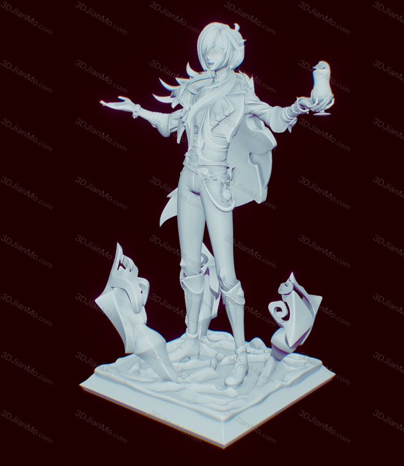 GrayWorld 原神 骑士凯亚