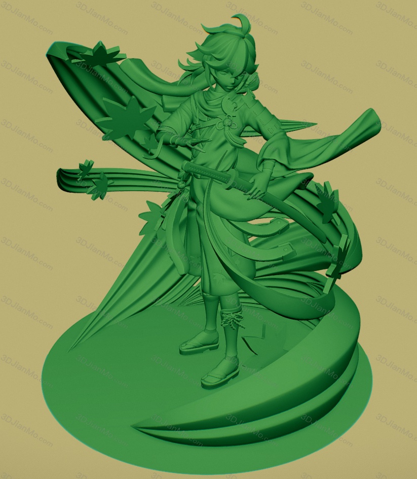 GrayWorld 原神 浪人武士枫原万叶