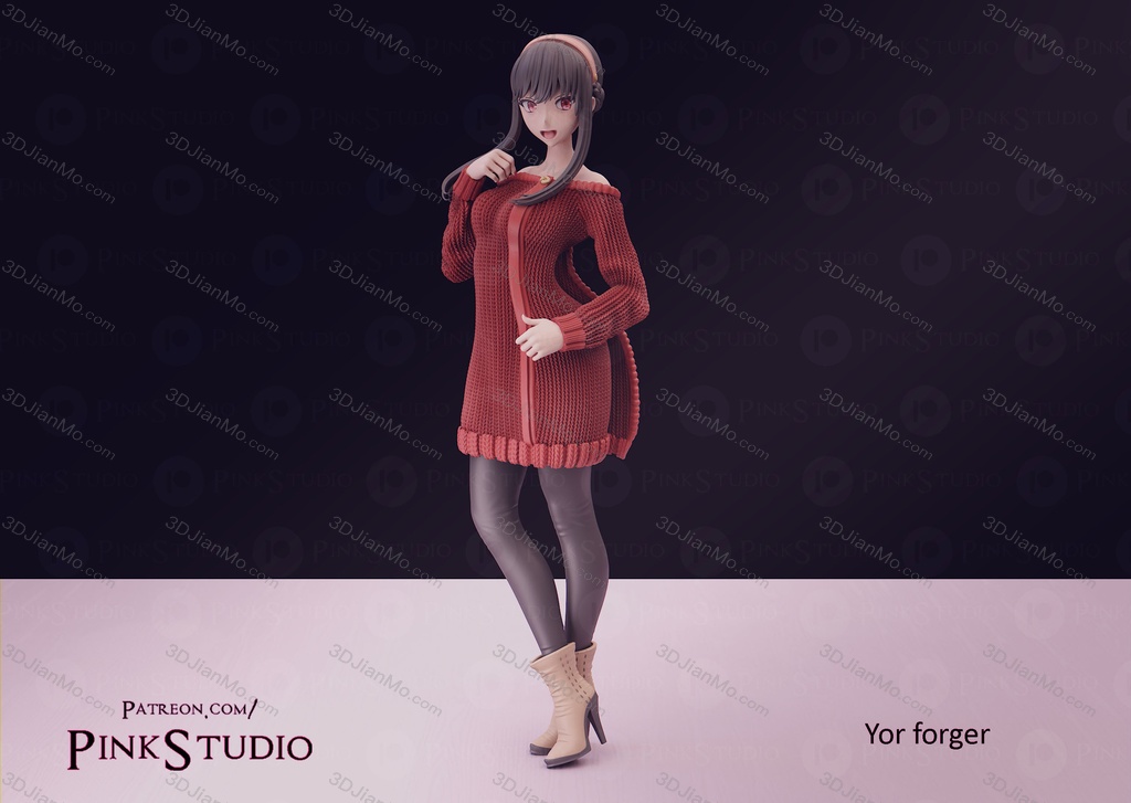 Pink Studio 间谍过家家 约尔·福杰