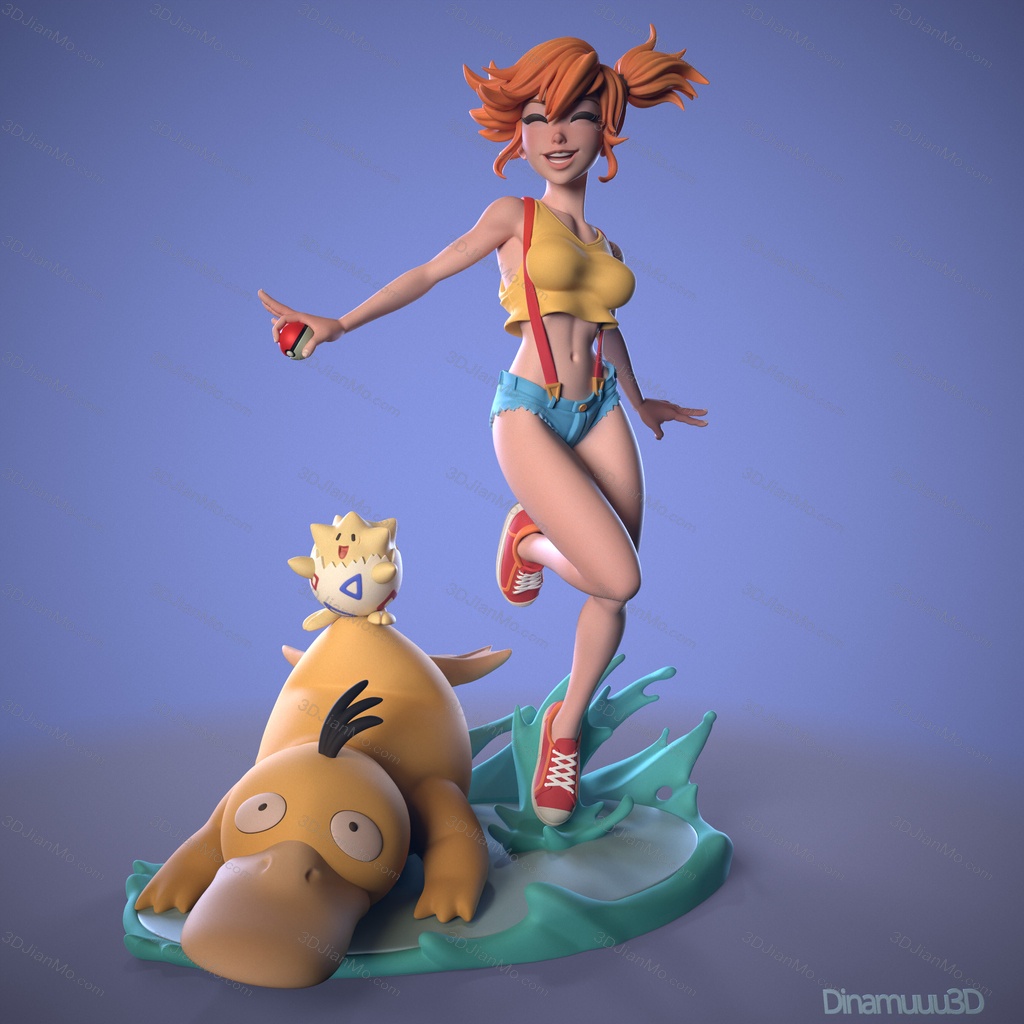 Dinamuuu 3D 精灵宝可梦 小霞