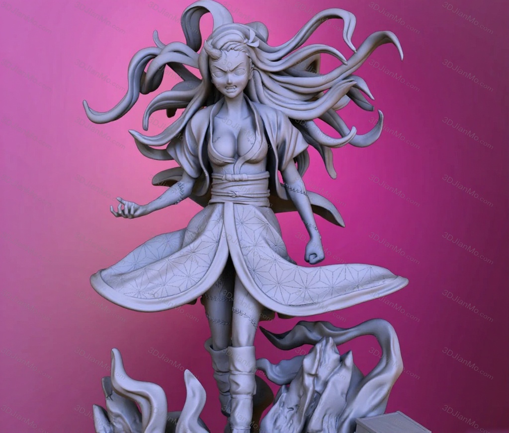 OXO3D 鬼灭之刃 灶门祢豆子