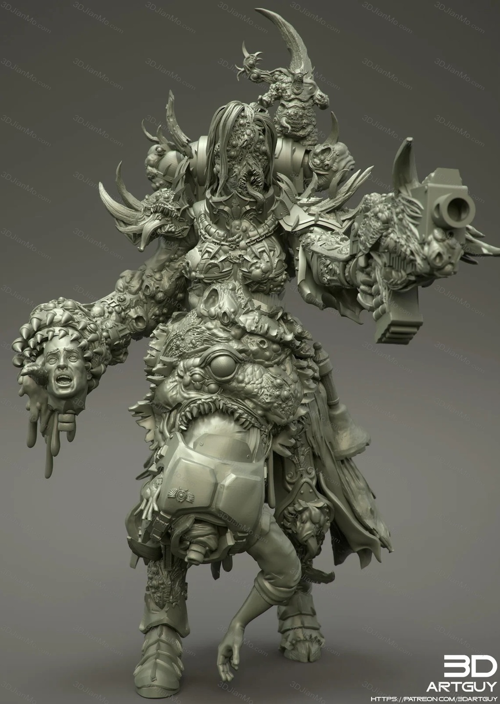 3DArtGuy Alien Torch Single